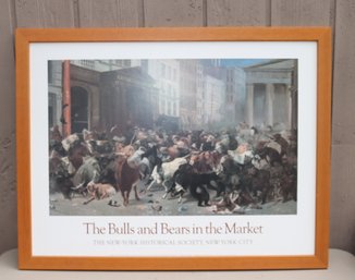 Framed The Bulls And Bears In The Market