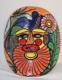 1990 Ceramic Mask From Cancun (T-96)