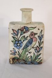 Vintage Stoneware Bird Bottle (A-1)