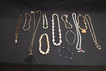 Assorted Beaded Necklace Lot