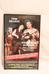 Tom Selleck A Thousand Clowns Broadway Show Poster