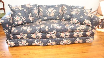 Vintage Asian Floral Couch (R-4)