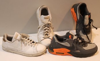 Adidas And Nike Air Max Size 9 And 9 1/2 (F-59)