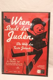 Wien, Stadt Der Juden, Die Welt Der Tante Jjolesch Poster (S-78)