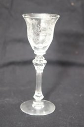 5 Persian Pheasant Cordial Glasses By TIFFIN-FRANCISCAN