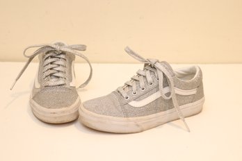 Vans Metallic Lace Up Sneakers Size Men 5 Women 6.5 (L-44)