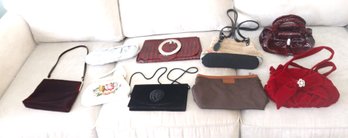 Assorted Womens Purse Hand Bag Lot: Ralph Lauren, Calvin Klein & More! (C-15)