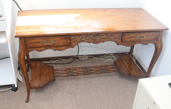 Vintage Wooden 2 Drawer Desk