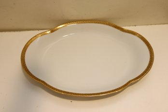 C.H. Haviland Limoges Platter W/ Gold Trim Made In France