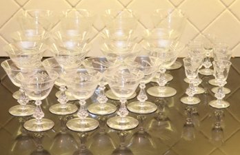 Assorted Vintage Barware Glasses