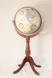 Replogle 16' World Globe On Wood Floor Stand