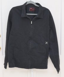Hurley International Black Jacket Size L (C-9)