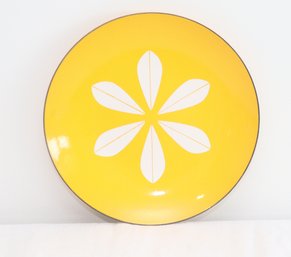 Vintage CATHRINEHOLM Yellow LOTUS Plate