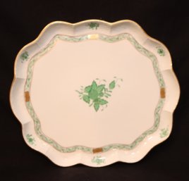 Vintage Herend CHINESE BOUQUET / APPONYI GREEN Hungary Handpainted (M-51)