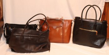 4 Leather Handbags (C-16)