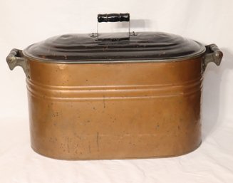 Antique  Copper Boiler (V-21)