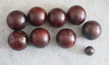 Vintage Bocce Balls (D-28)