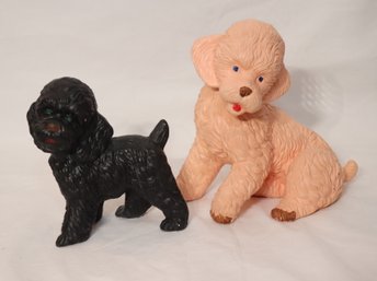 Poodle Dog Figurines (V-30)