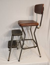 Vintage Cosco Step Stool Chair (B-96)