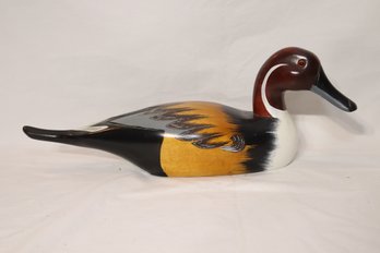 Vintage Wooden Pintail Duck Decoy (V-35)