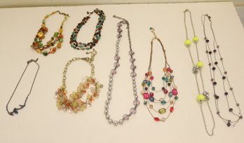 Assorted Beaded Necklaces: 1928, Ann Taylor Loft & More!!!  (J-1)