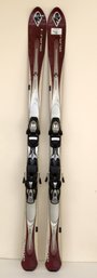 K2 T-nine Women's Snow Skis With Salomon Bindings Sz 153