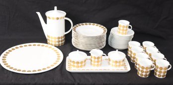 Vintage White And Gold Rosenthal China Set (A-56)
