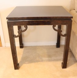 Vintage Wooden Asian Style Side Table (M-73)