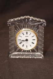 Staiger Sunburst Crystal Clock Made In Germany. (D-67)