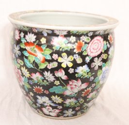 Vintage Asian Flower Pot (C-30)