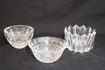 Glass Bowls: Orrefors,