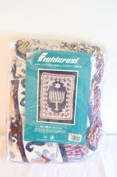 Fieldcrest Tripple Woven Chanukah Throw Blanket (R-47)