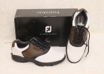 New In Box FootJoy Greenjoys Sz 8 Golf Shoes (R-62)