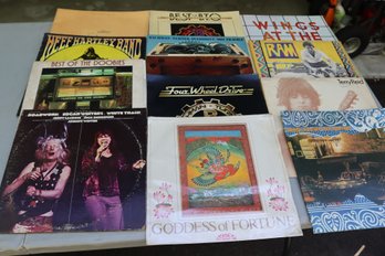 Vintage Vinyl Record Lot BTO, Wings, Doobies And More! (DM-2)