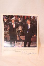 Signed Photo John Kerry And John Edwards