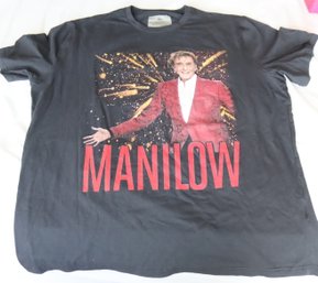 2017 Barry Manilow Concert T-shirt Sz. XL ONE AMAZING NIGHT!