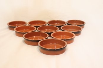 10 Stoneware Bowls (D-8)