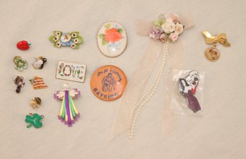 Assorted Pins Brooches (J-10)