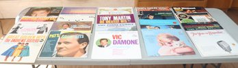 Vintage Vinyl Record Lot: Vic Damone, Neil Diamond And More!  (S-1)