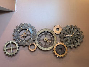 Clock Gears Wall Clock