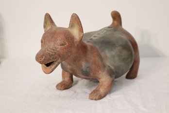 Mexican Aztec Dog Sculpture (A-36)