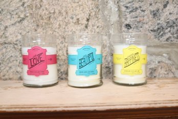 Give Love, Feel Better, Choose Happiness Candles (E-36)