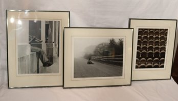 3 Framed Photographs Signed John Donnel