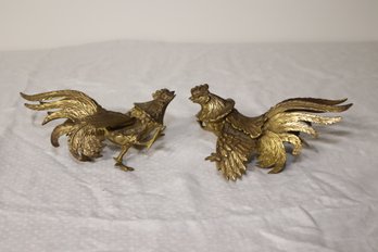 Vintage Fighting Brass Cocks (A-51)