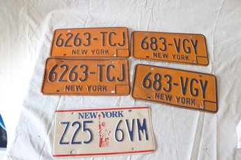 NY License Plate Lot (E-24)
