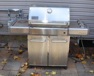Weber Stainless Steel Genesis Natural Gas Barbecue BBQ (B-46)
