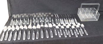 Lucite Flatware Cutlery And Holder (O-14)
