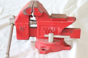 Vintage Sears 5178 3 1/2' Bench Vise