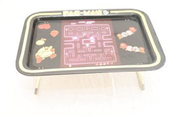 Vintage 1980's Midway PAC-MAN TV Folding Serving Tray. (S-39)