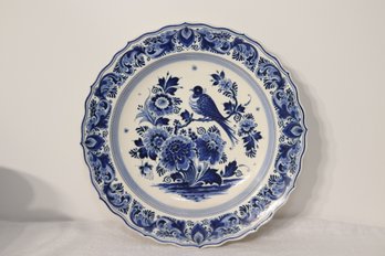 Vintage Zenith Gouda Delfts Blauw Plate (A-63)